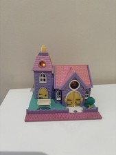 Bluebird 1993 Polly Pocket Vintage Wedding Chapel Church