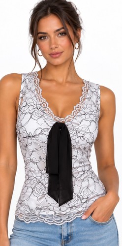 Loft white black floral - loft,