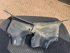 Pair fibreglass leg shields - of,