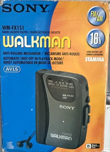 Sony fx151 walkman - sony, wm-fx151