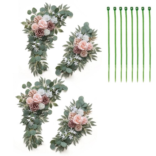 Wedding arch flowers set - flowers, 4