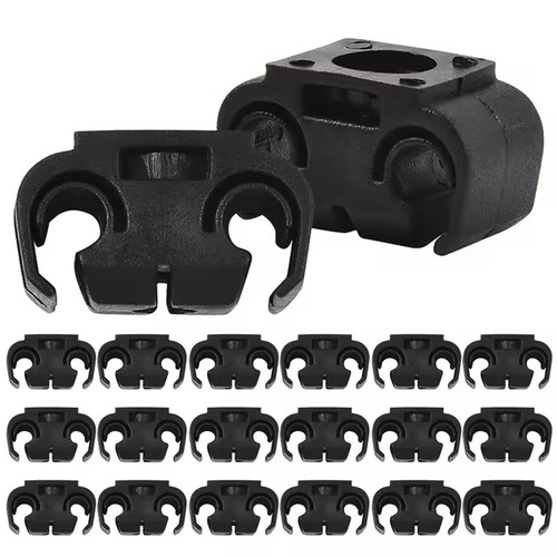 Pack brake line clips - of,