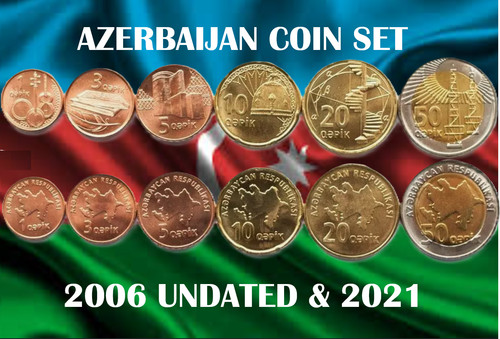 Azerbaijan coin set - 1, 3