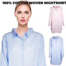 Ladies 100% Cotton Striped