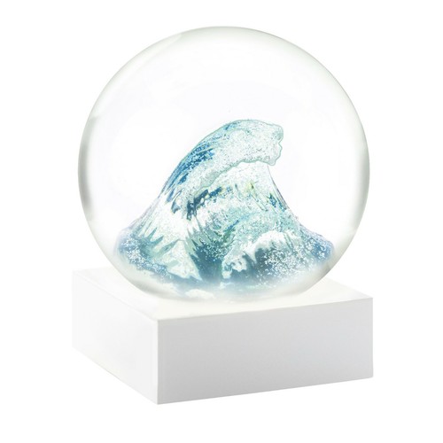 Wave snow globe - wave,