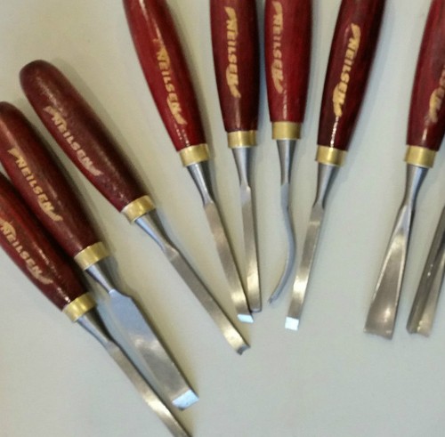 Wood carving chisels - 12,