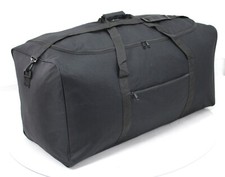 Large 27" Holdall Luggage Cargo Travel Bag Suitcase Duffel Bag Case 68cm Black