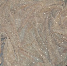 TAN FLESH SKIN SILVER GLITTER
