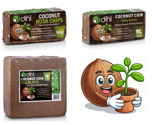 Coco coir compost block - coco,