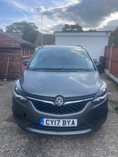Vauxhall Zafira Tourer 1.4 Turbo Design 16-Plate 7 Seater Grey Clean Car