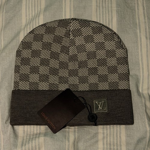 Grey stussy style beanie - lv,
