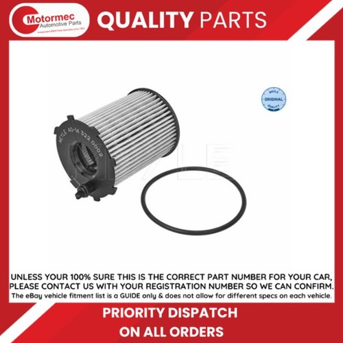 Meyle oil filter - oil, vauxhall