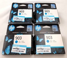 HP 903 Ink Cartridge Cyan x4 -