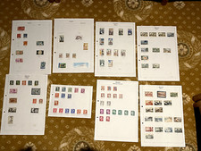 OLD France collection lightly mounted on A4 pages as scans  8 pages