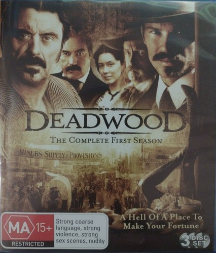 Deadwood season blu ray - deadwood, :