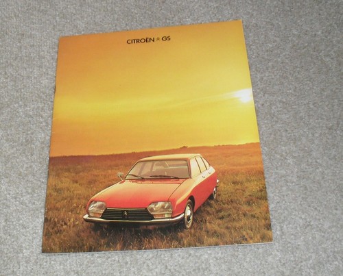 Citroen brochure 1977 - gs,