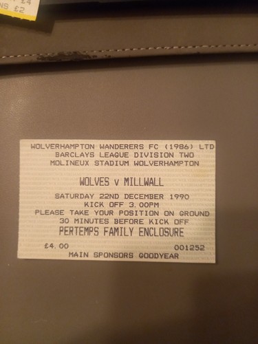 Wolverhampton wanderers - wanderers, v