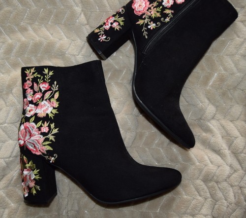 Insolia black faux suede - m&s,