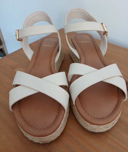 Dune women cream leather - cream,