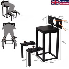 BDSM Bondage Funiture Sex Chair Restraint Hand Cuff Device Posture Fixed Forced