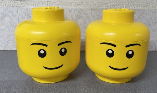 Lego head large storage - head,