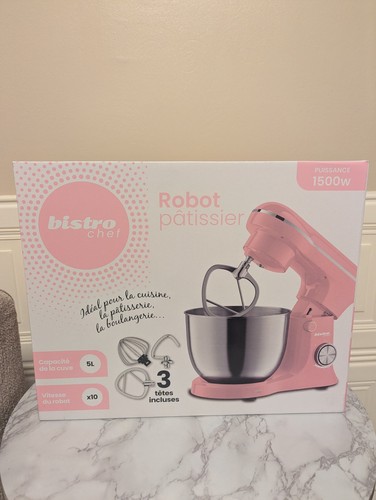 Bistro chef pink robot - pink,