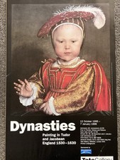 Vintage Tate Gallery Dynasties Exhibition Poster 1995-1996 76x51cm