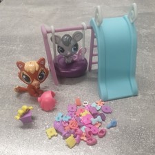 Littlest Pet Shop Slide figures loads accessories bundle 