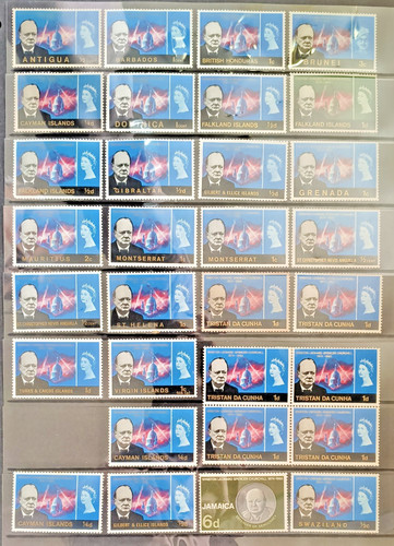 1966 selection 31 stamps - 1966~a, of