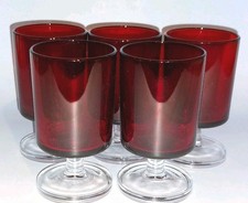 Vintage Luminarc Ruby Red