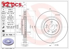 X2 PCS FRONT BRAKE DISC ROTOS