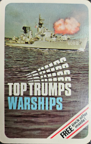 Warships top trumps vintage - warships,