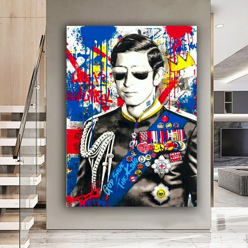 King charles union jack - king,