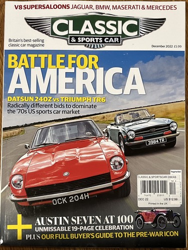 Classic sports car - classic, magazine