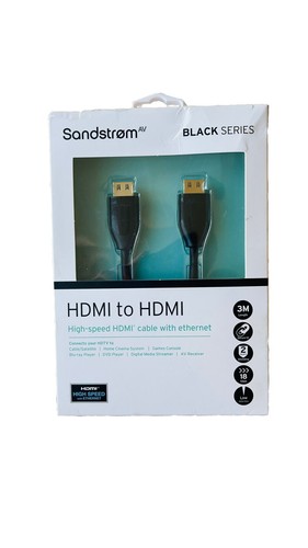 Sandstrom high speed hdmi - sandstrom, high-speed
