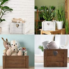 Wickerfield Home Vintage Wooden Crate Heart Design, Wedding  Gift Hamper