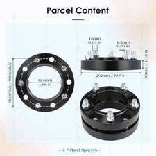 124mm 5x165mm 30mm HUBCENTRIC WHEEL SPACERS FOR LAND ROVER DEFENDER 90 110 83+