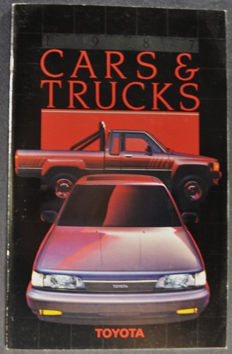 1987 toyota brochure celica - 1987,
