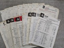 Reliant Lucas Parts Lists From 1954 To 1973