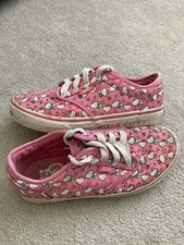 Vans Trainers Shoes Pumps Hello Kitty girls Childs size 2 EU 33