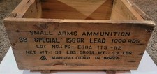 VTG Small Arms Wooden Ammo Box