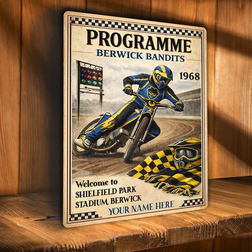 Personalised berwick bandits - personalised,