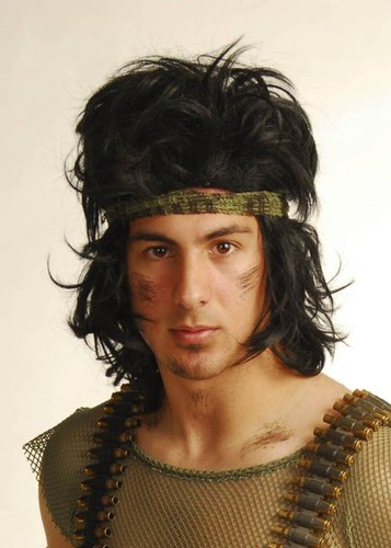 Deluxe 80s action hero - 80s, rambo