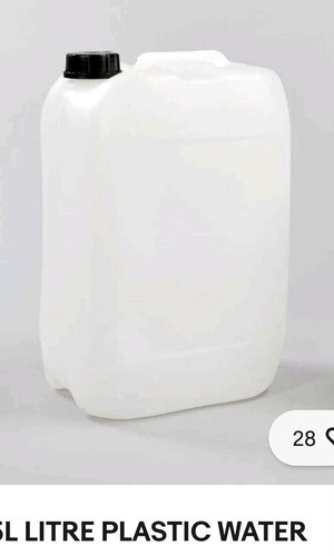 25l litre plastic - litre, water