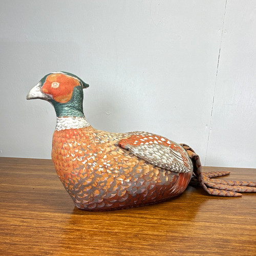 Large stuffed pheasant cabin - stuffed,