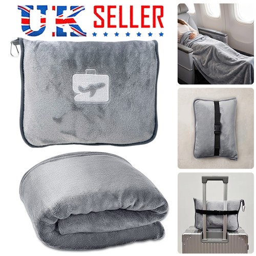 Travel blanket and pillow - blanket,