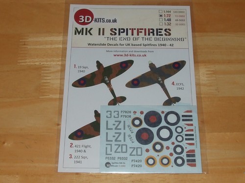Kits spitfire mk ii - spitfire,
