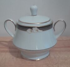 Noritake Legendary Ellington 3691 Porcelain Double Handled Lidded Sugar Bowl