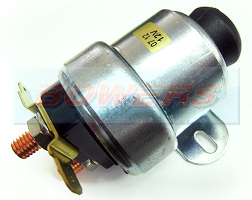 Manual push button starter - button,