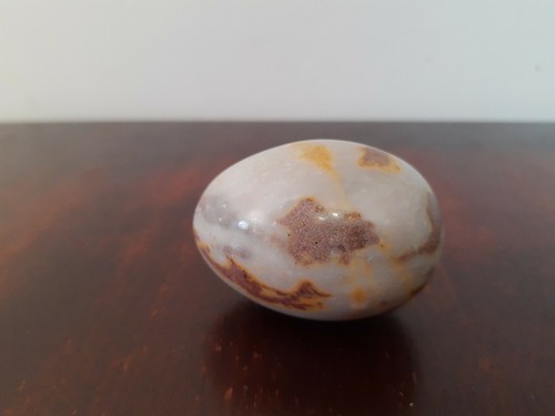 Stone egg decorative smooth - decorative,